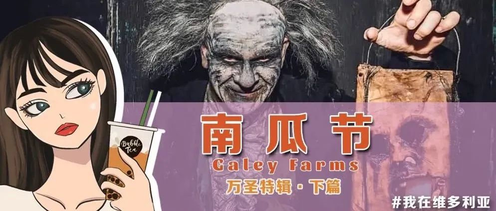 打卡维多利亚万圣节南瓜场,恐~怖~小~镇~来袭!!各种诡异的“人肉点心“要不要来尝尝??