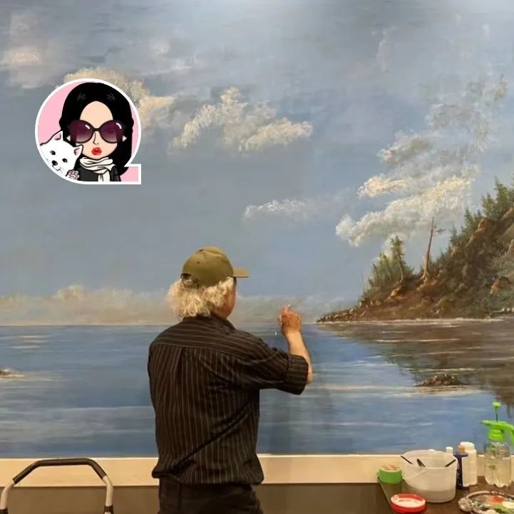 网友投稿|暖心!维多利亚甜品店店主与艺术家老爷爷的奇妙偶遇!